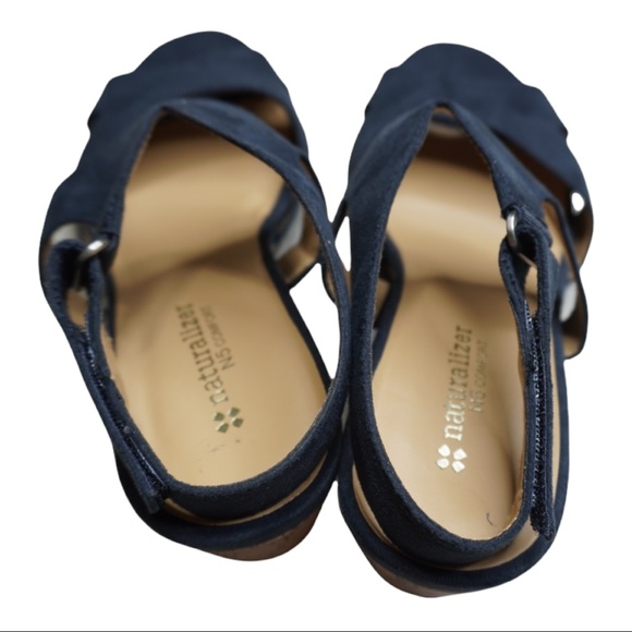 Naturalizer fitz Strappy Wedges Sandals size 9 - Picture 9 of 9